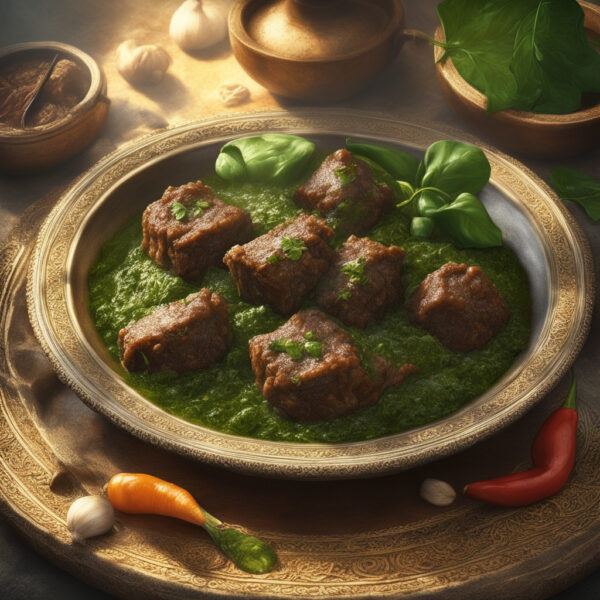 Kalb Palak Gosht